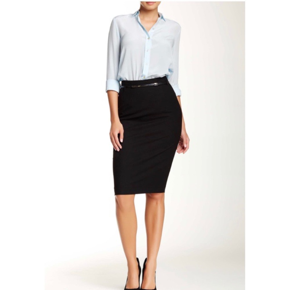 Black Pencil Skirt